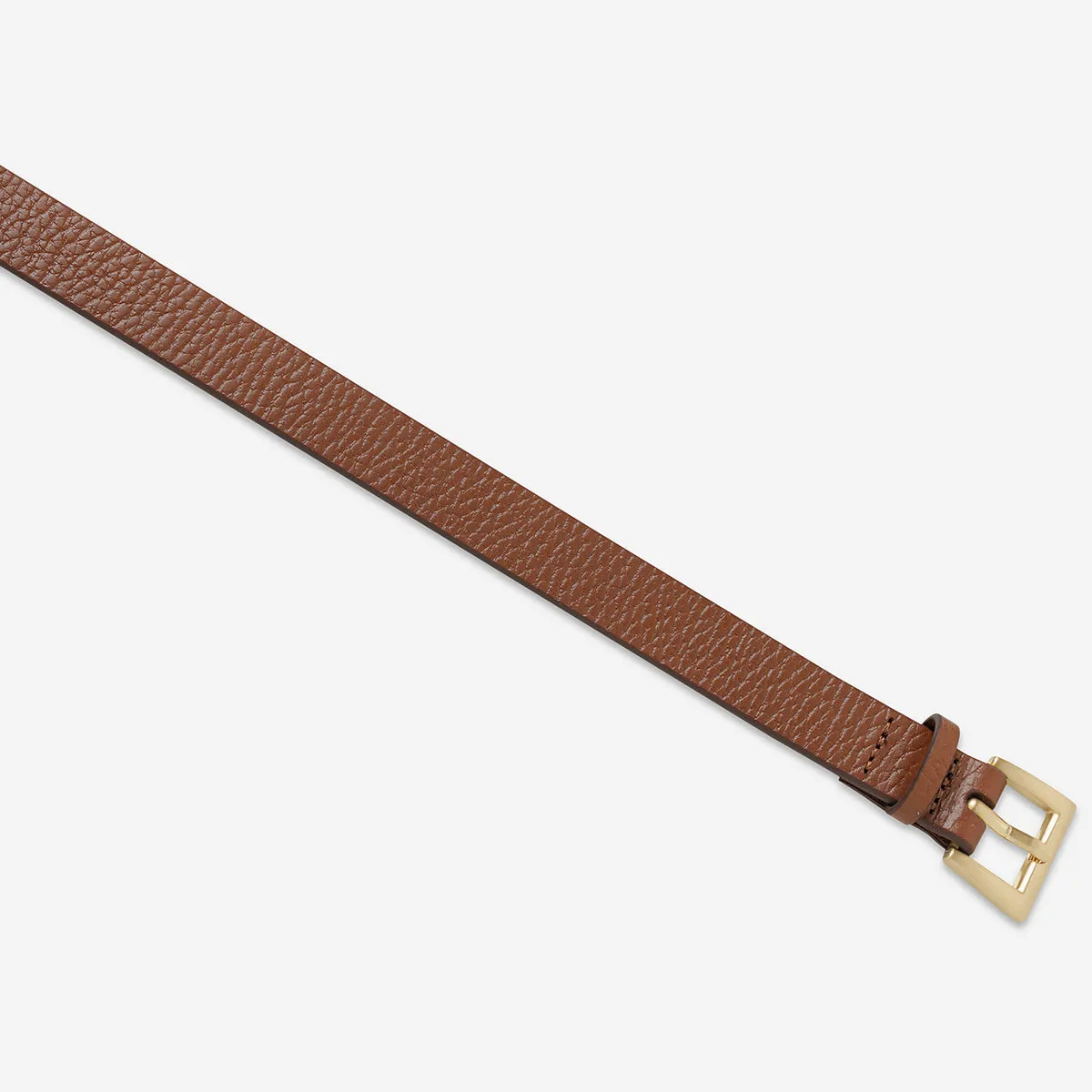 Part Of Me Belt - Tan/Gold