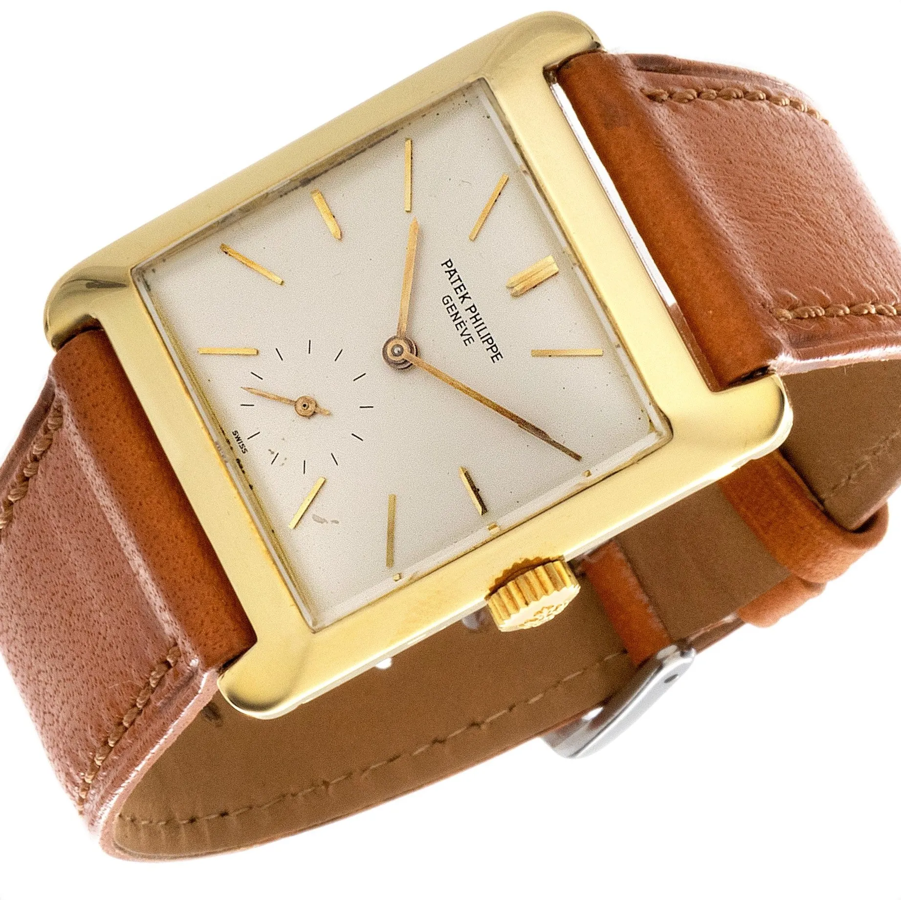 Patek Philippe 2488J Vintage Square Shaped Watch circa 1954