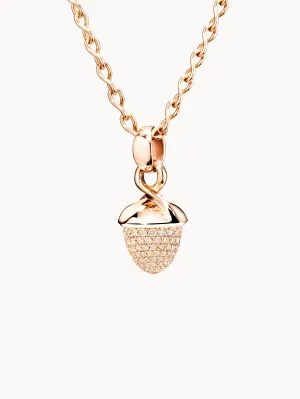 Pendant MIKADO Bouquet Champagne Diamond Pavé Brown Diamond Pavé