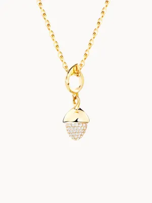 Pendant MIKADO Flamenco Diamond Pavé with Diamond Pavé