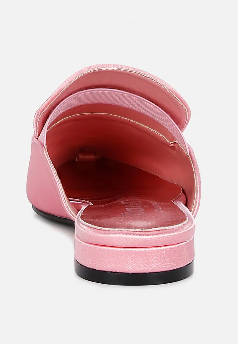 Perrine Diamante Brooch Slip On Mules By Ruw