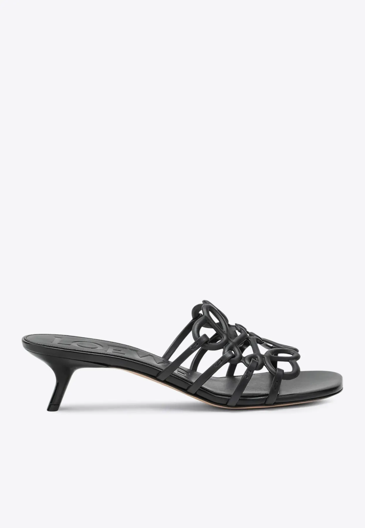 Petal Anagram 45 Leather Sandals