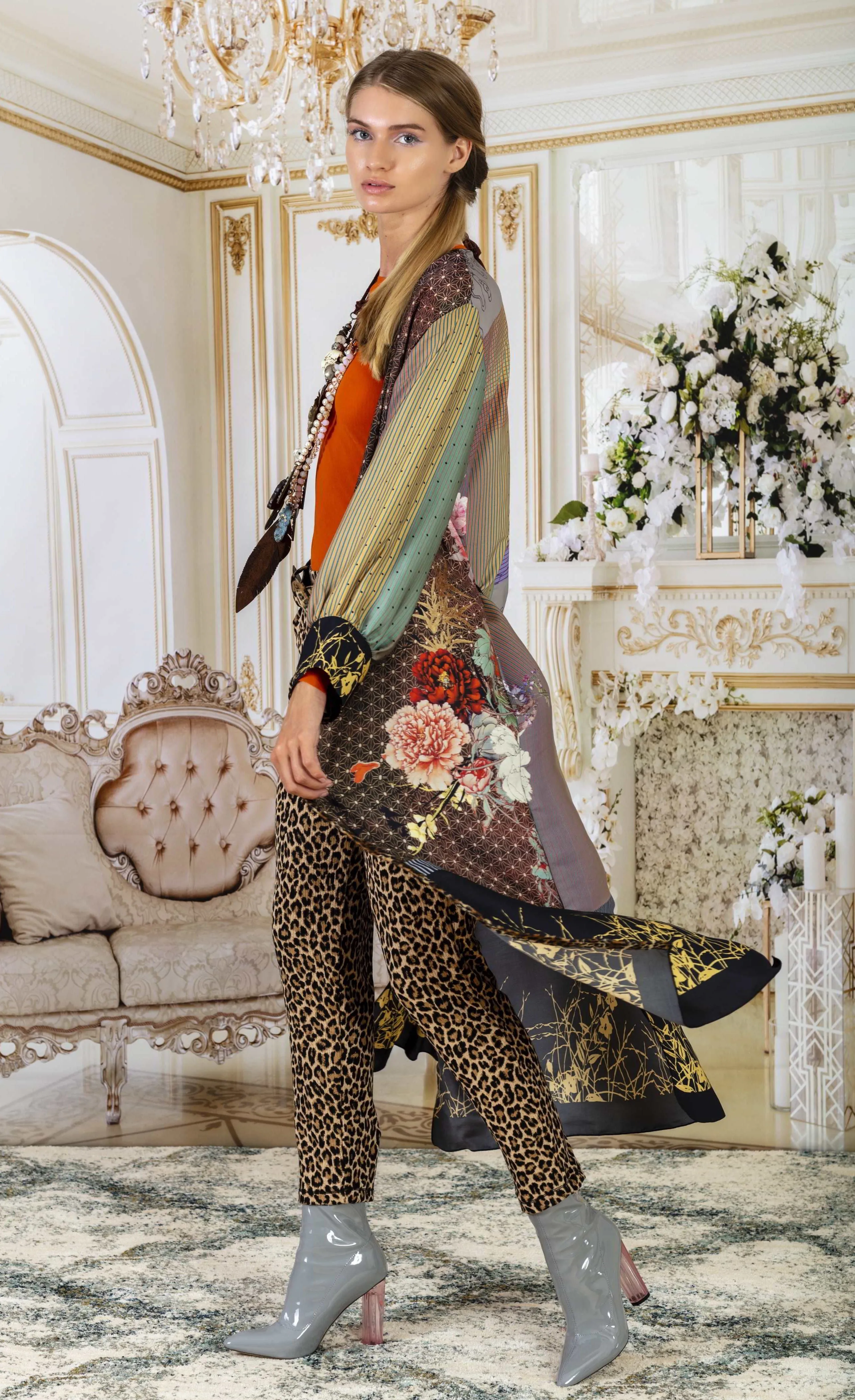 Petit Pois Kimono/Dress