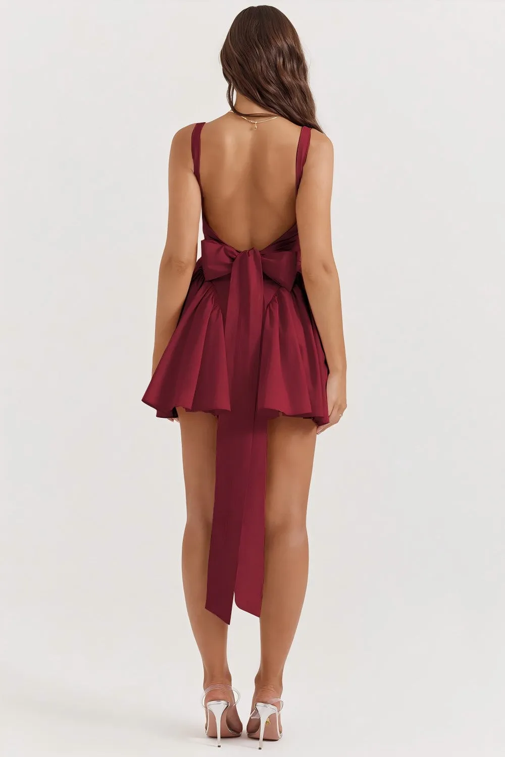 Petite Short Skirts With Bow Tie PCD47