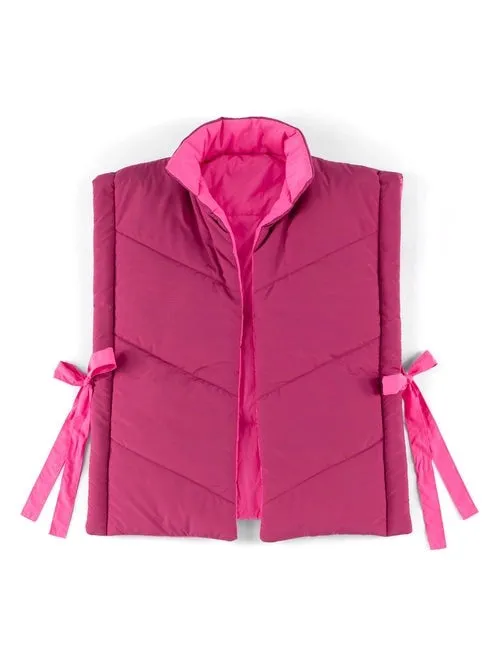 Petra Pink Reversible Vest