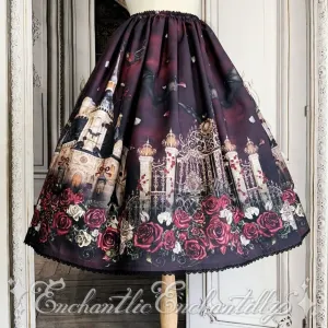 Phantom Rose Castle ~Invitation from Duke Bat~ Skirt
