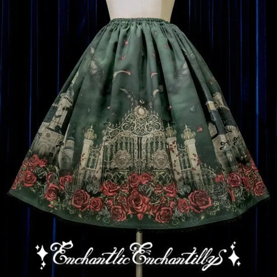 Phantom Rose Castle ~Invitation from Duke Bat~ Skirt