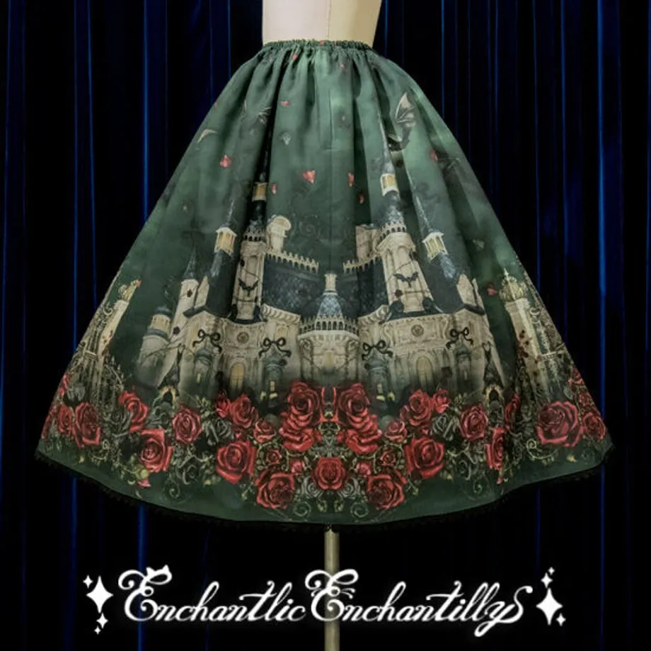 Phantom Rose Castle ~Invitation from Duke Bat~ Skirt