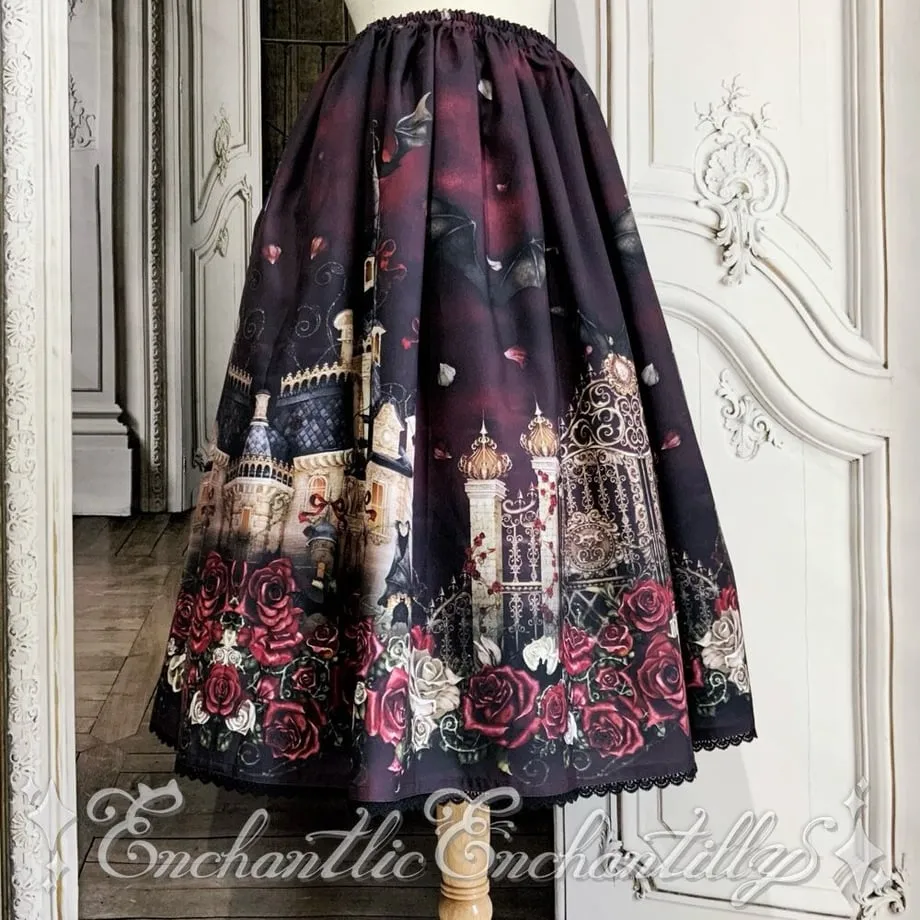 Phantom Rose Castle ~Invitation from Duke Bat~ Skirt