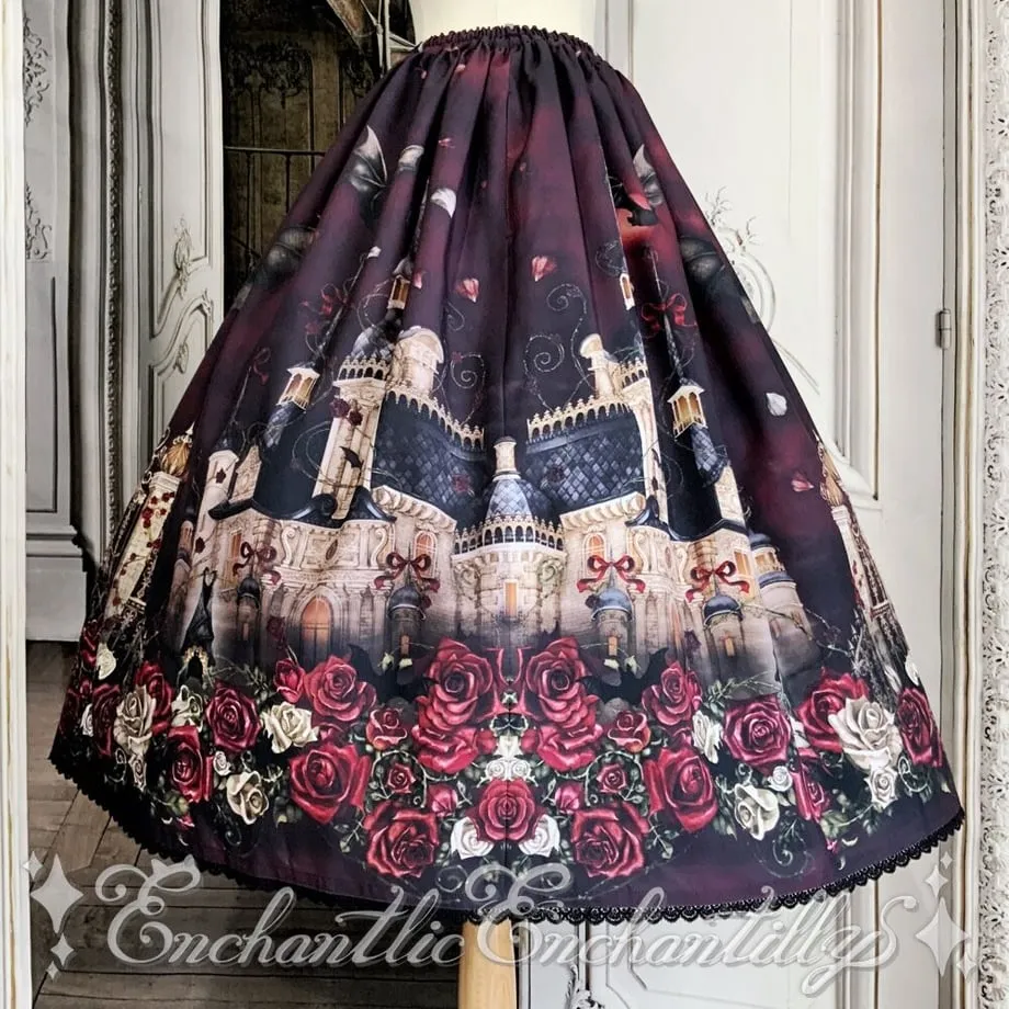 Phantom Rose Castle ~Invitation from Duke Bat~ Skirt