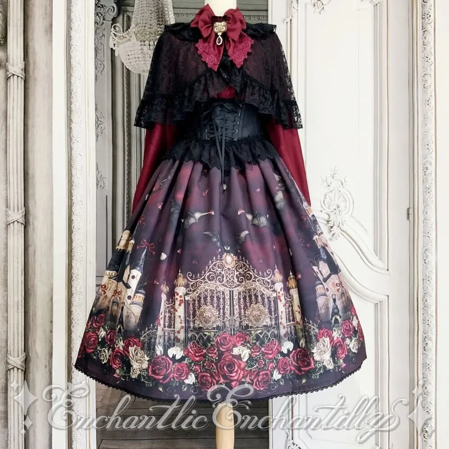 Phantom Rose Castle ~Invitation from Duke Bat~ Skirt