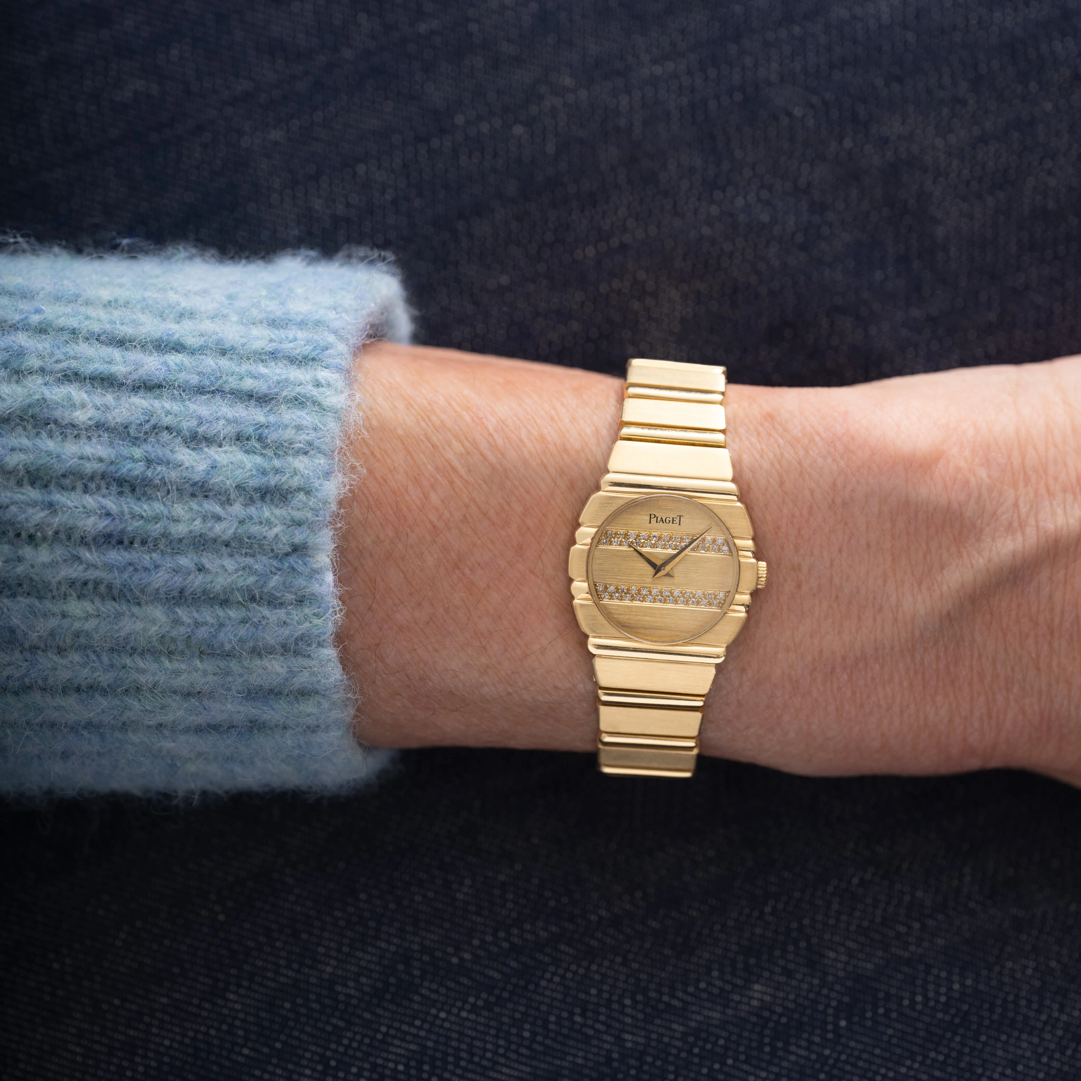 PIAGET POLO MODEL 861C701 with DIAMONDS