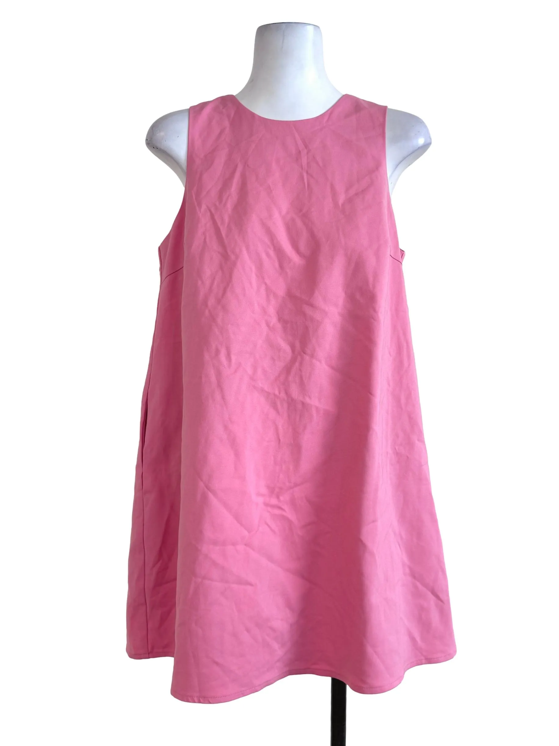 Pink Sleeveless Rompers LB