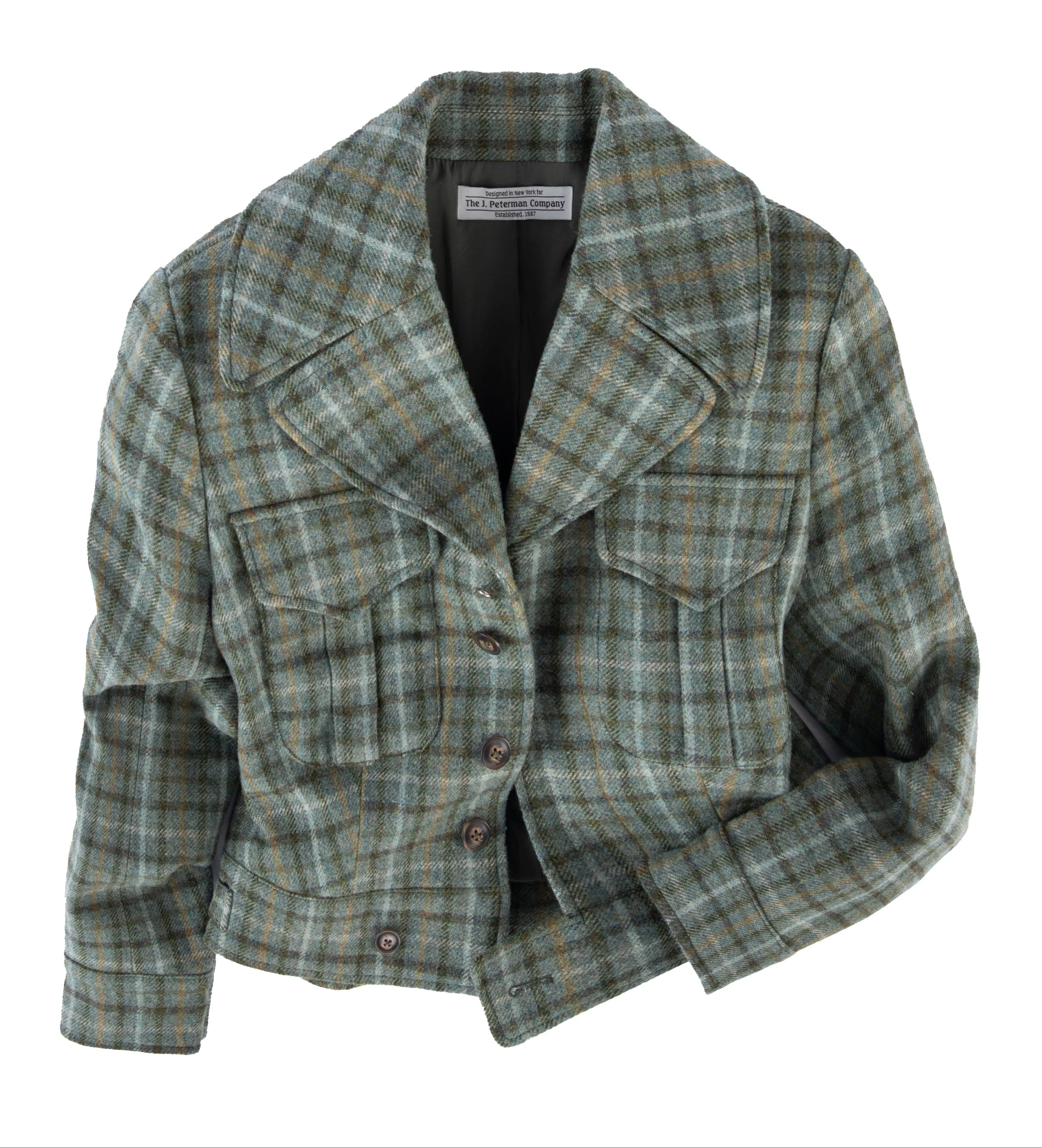 Plaid Eisenhower Jacket