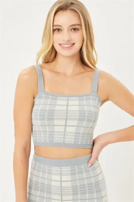 PLAID SKIRT
