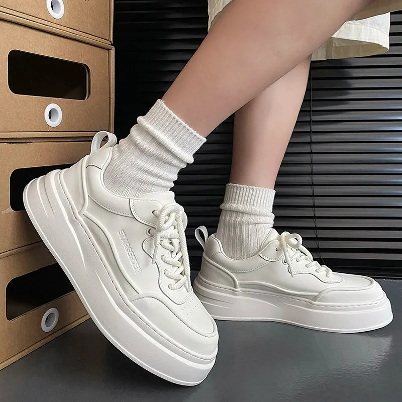 Platform Height Increasing Casual Sneakers