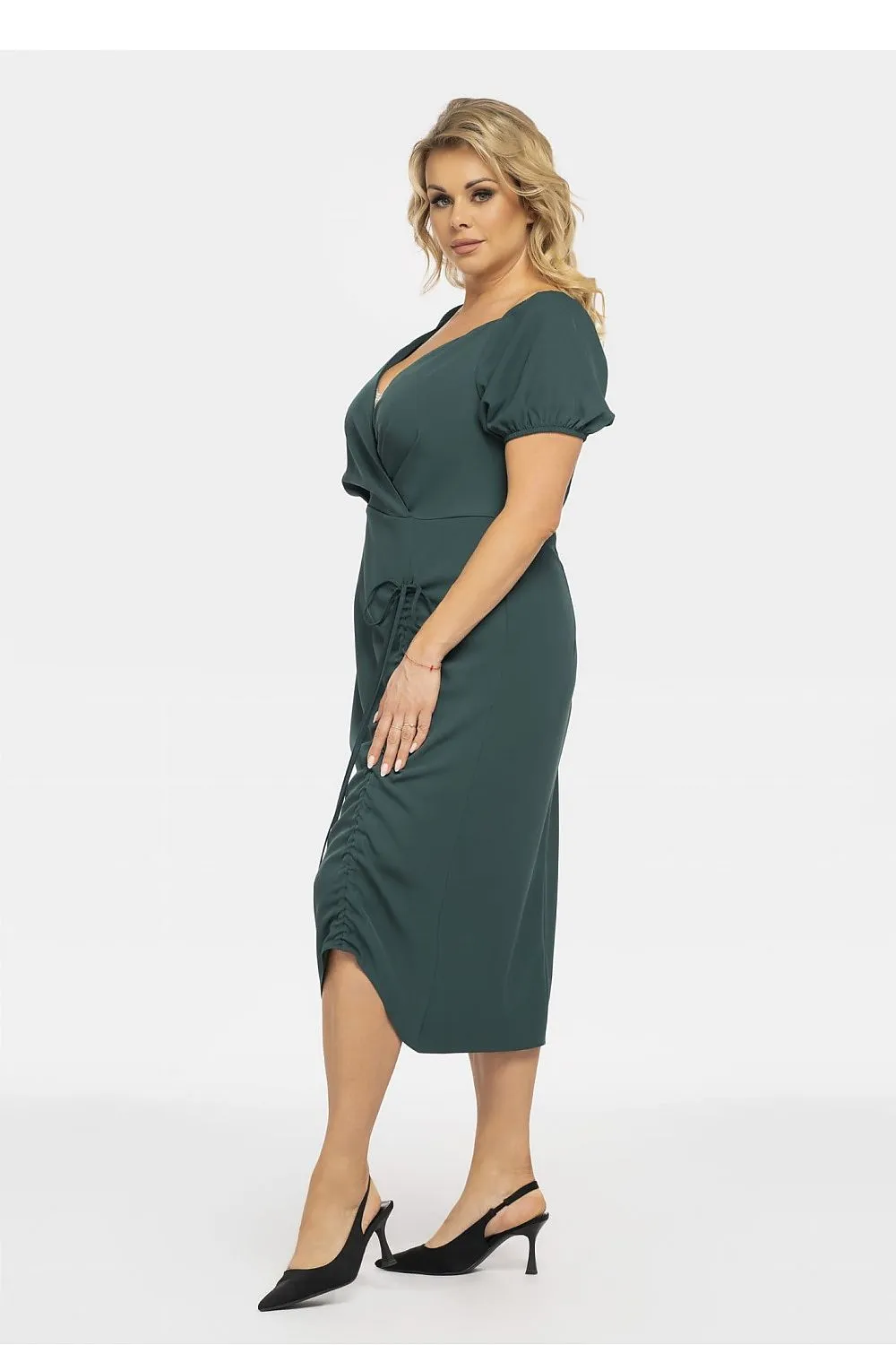 Plus size dress model 190954 Karko