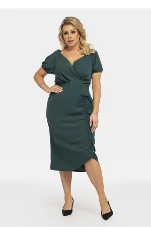 Plus size dress model 190954 Karko