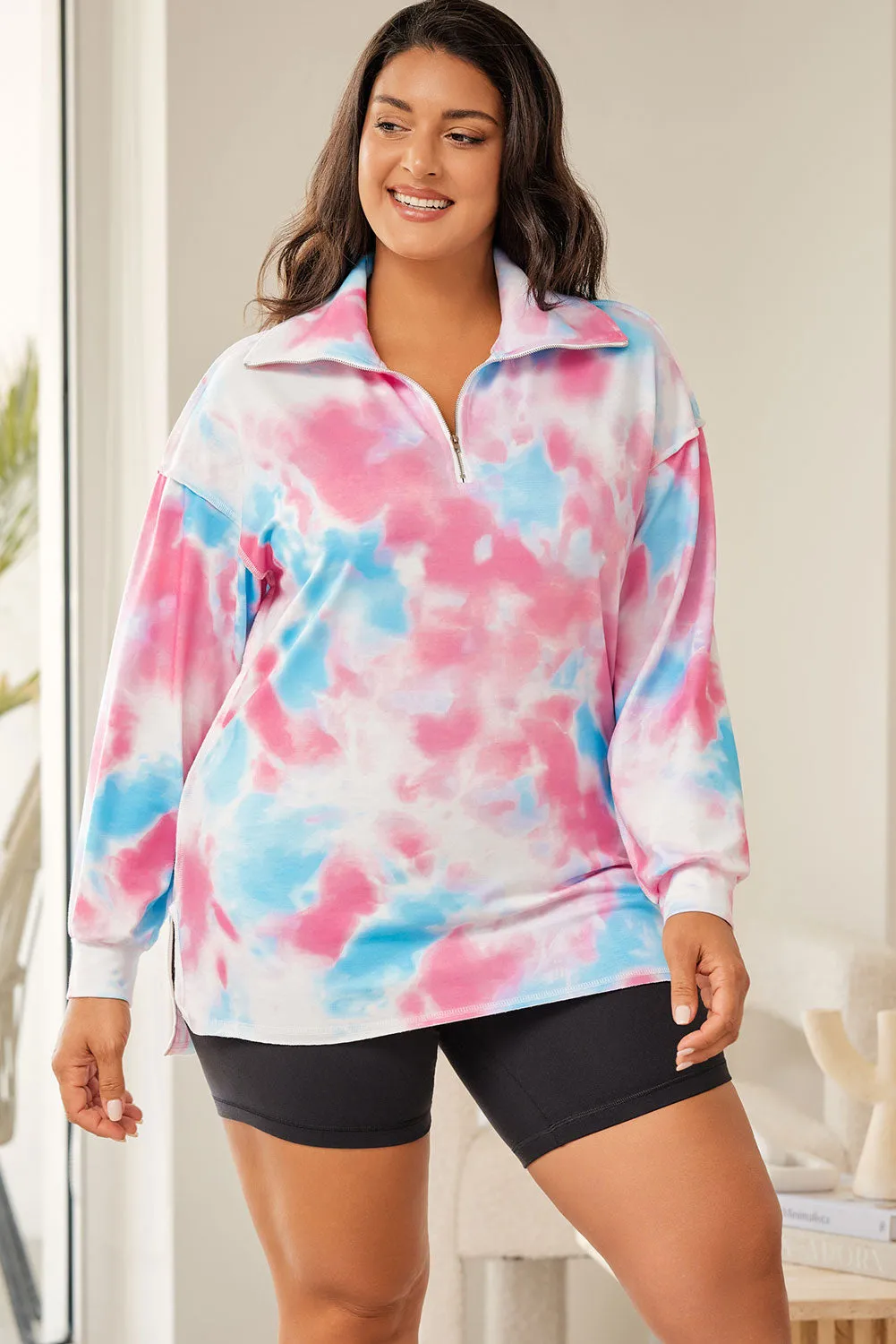 Plus Size Pullover Sweatshirt