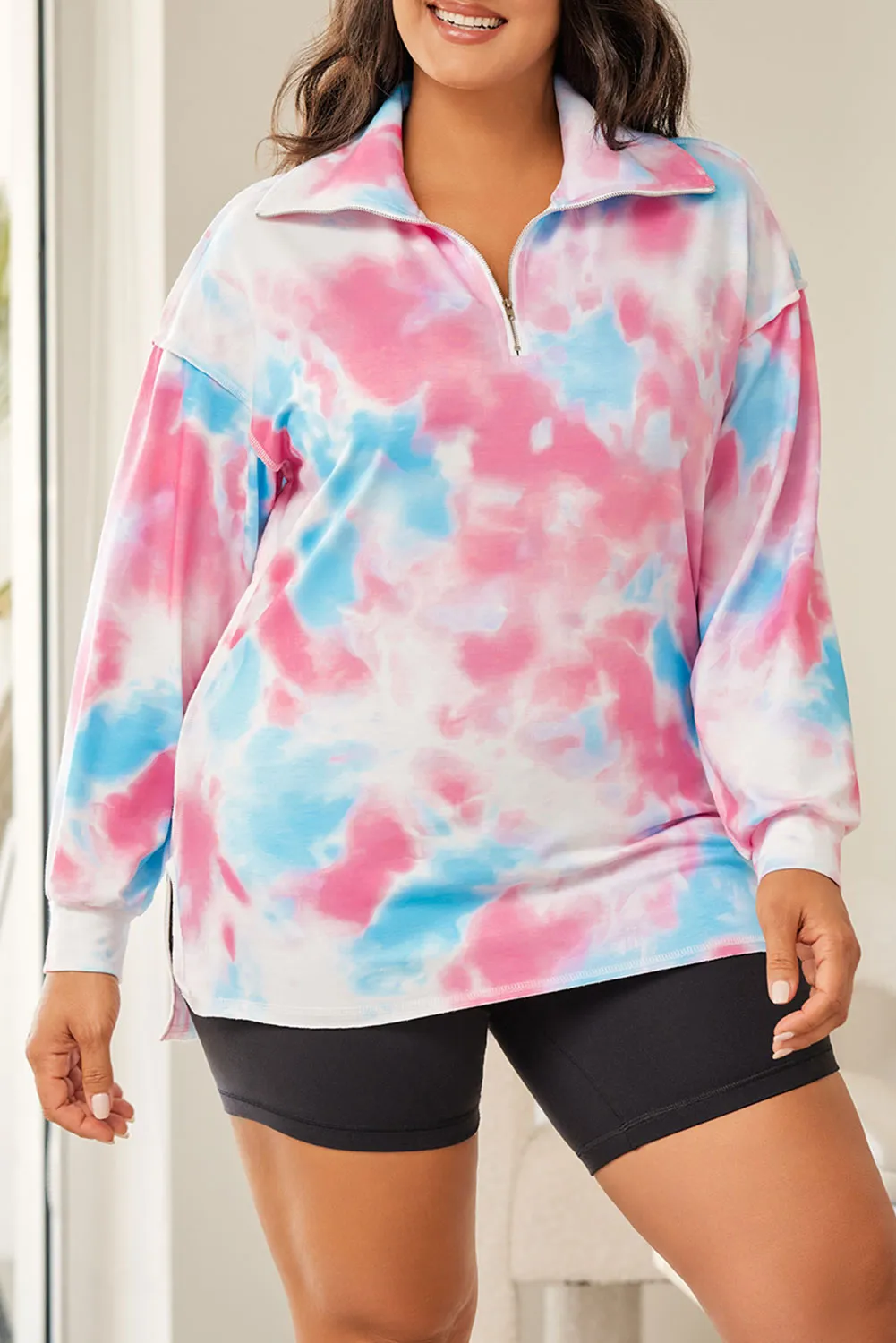 Plus Size Pullover Sweatshirt