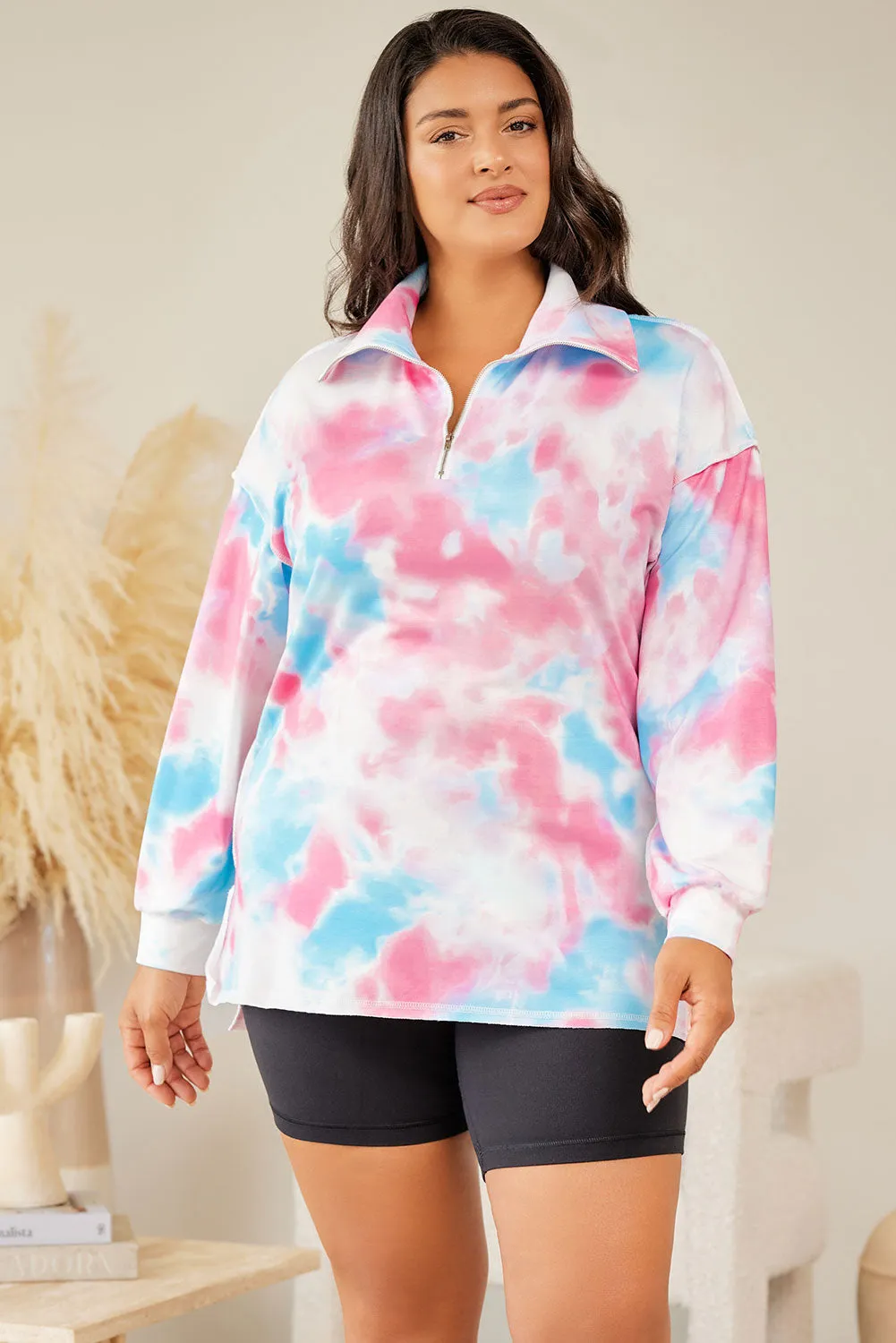 Plus Size Pullover Sweatshirt