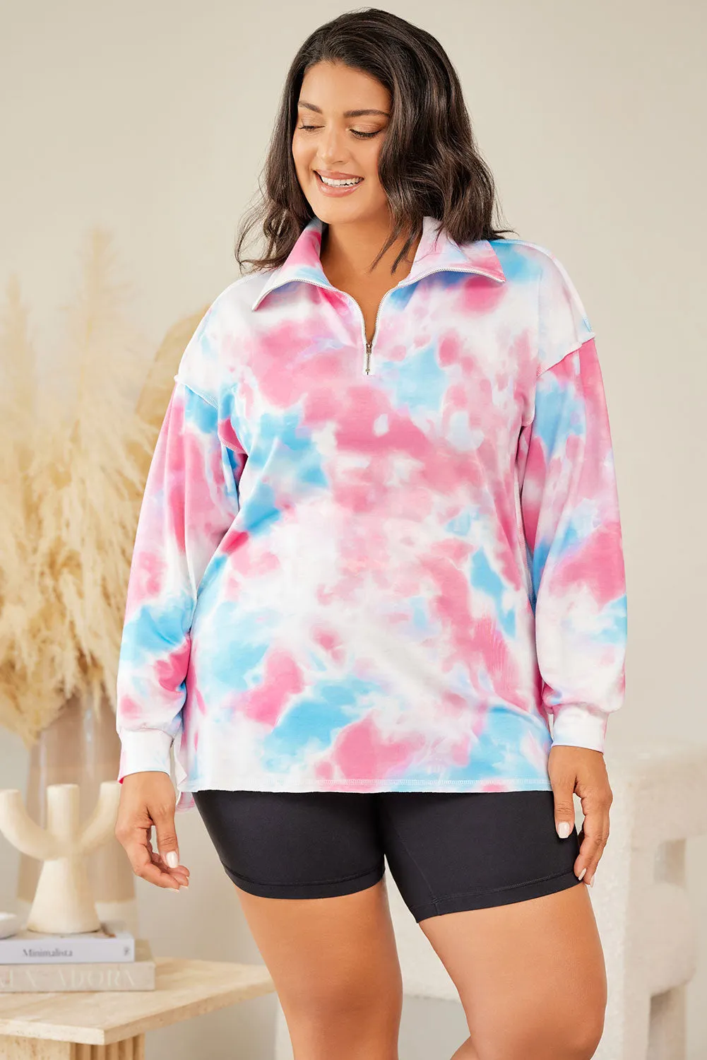 Plus Size Pullover Sweatshirt
