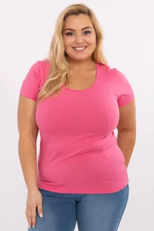 Plus size T-shirt model 211768 Relevance