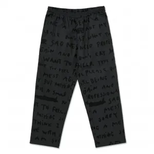 Polar Skate Co Sad Notes Surf Pant Graphite