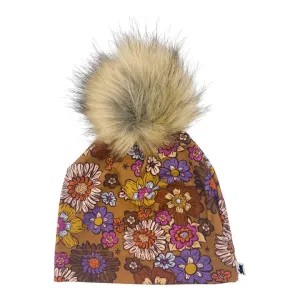 POM POM BEANIE - FLOWER POWER