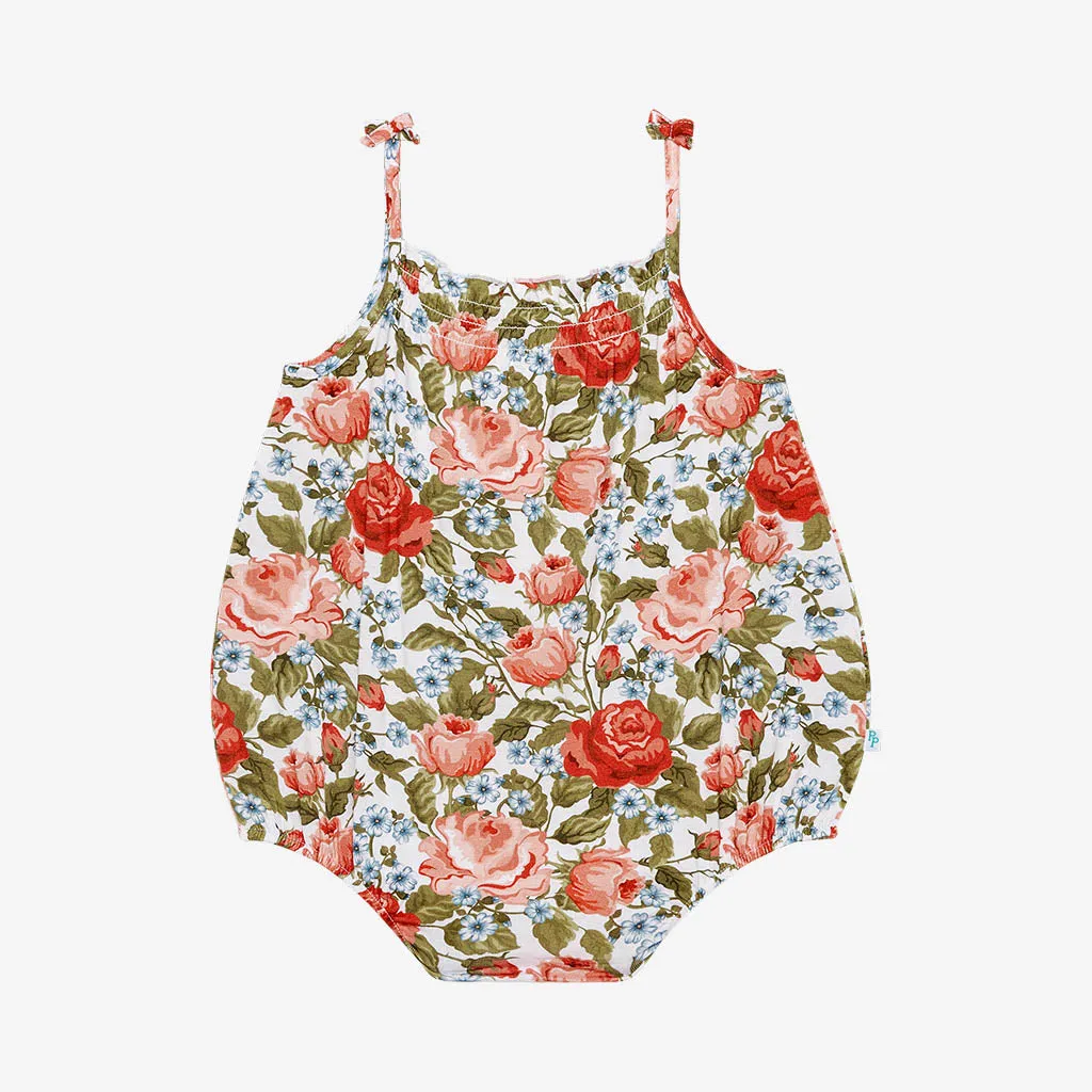 Posh Peanut Alma Spaghetti Strap Bubble Romper