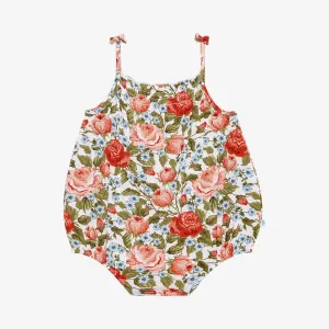 Posh Peanut Alma Spaghetti Strap Bubble Romper