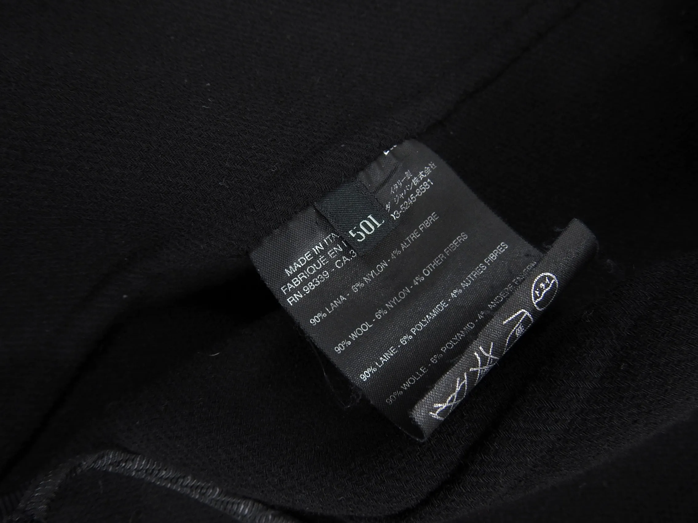 Prada Wool Black Unstructured Outerwear Blazer - L