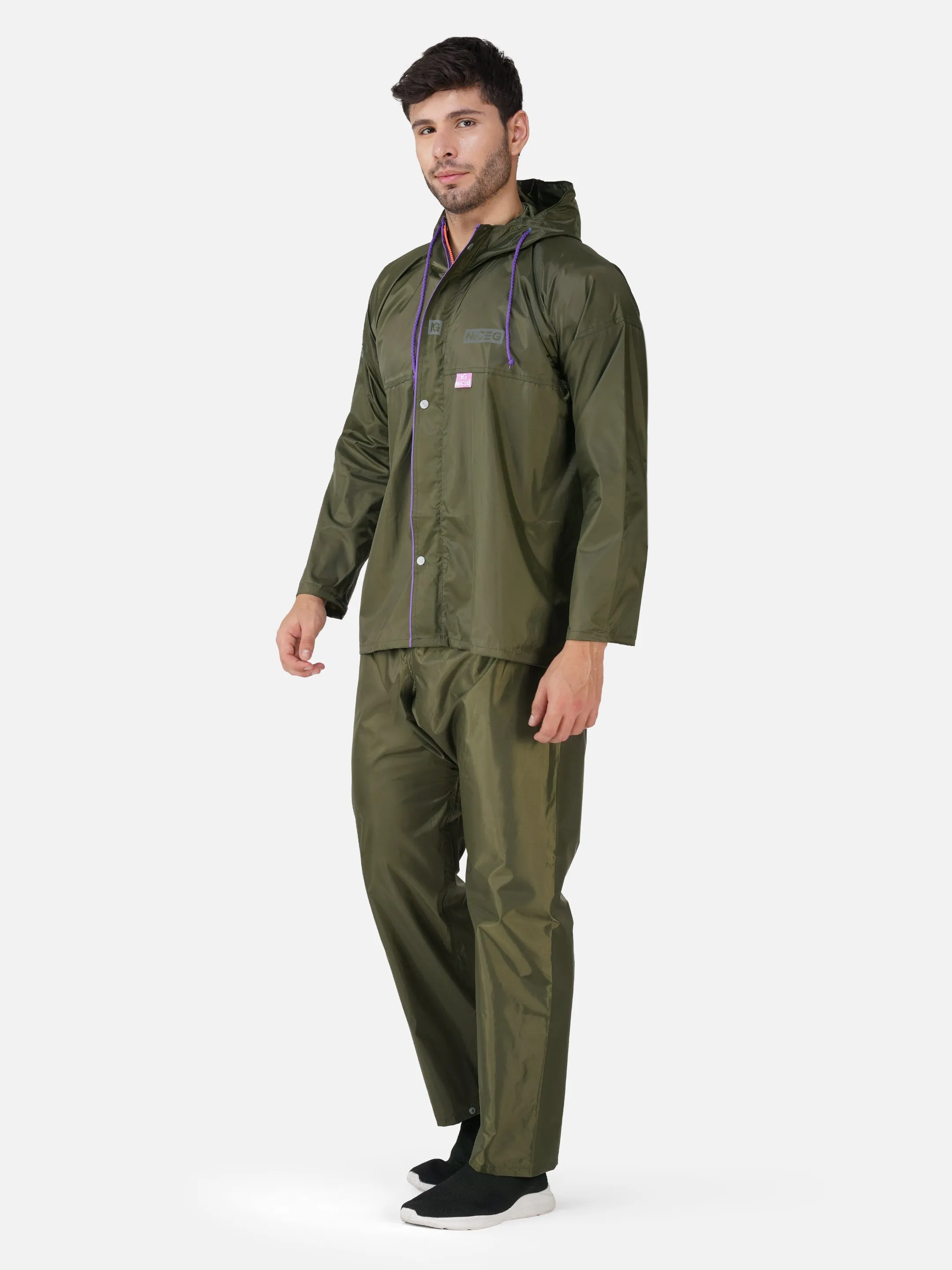 Premium Men's Raincoats with Pockets - NiceG