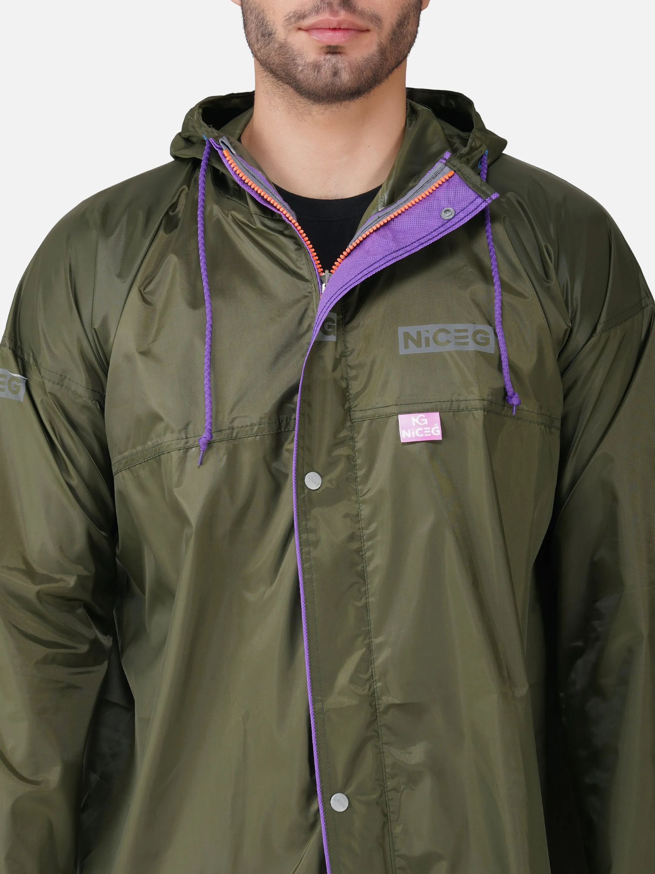 Premium Men's Raincoats with Pockets - NiceG