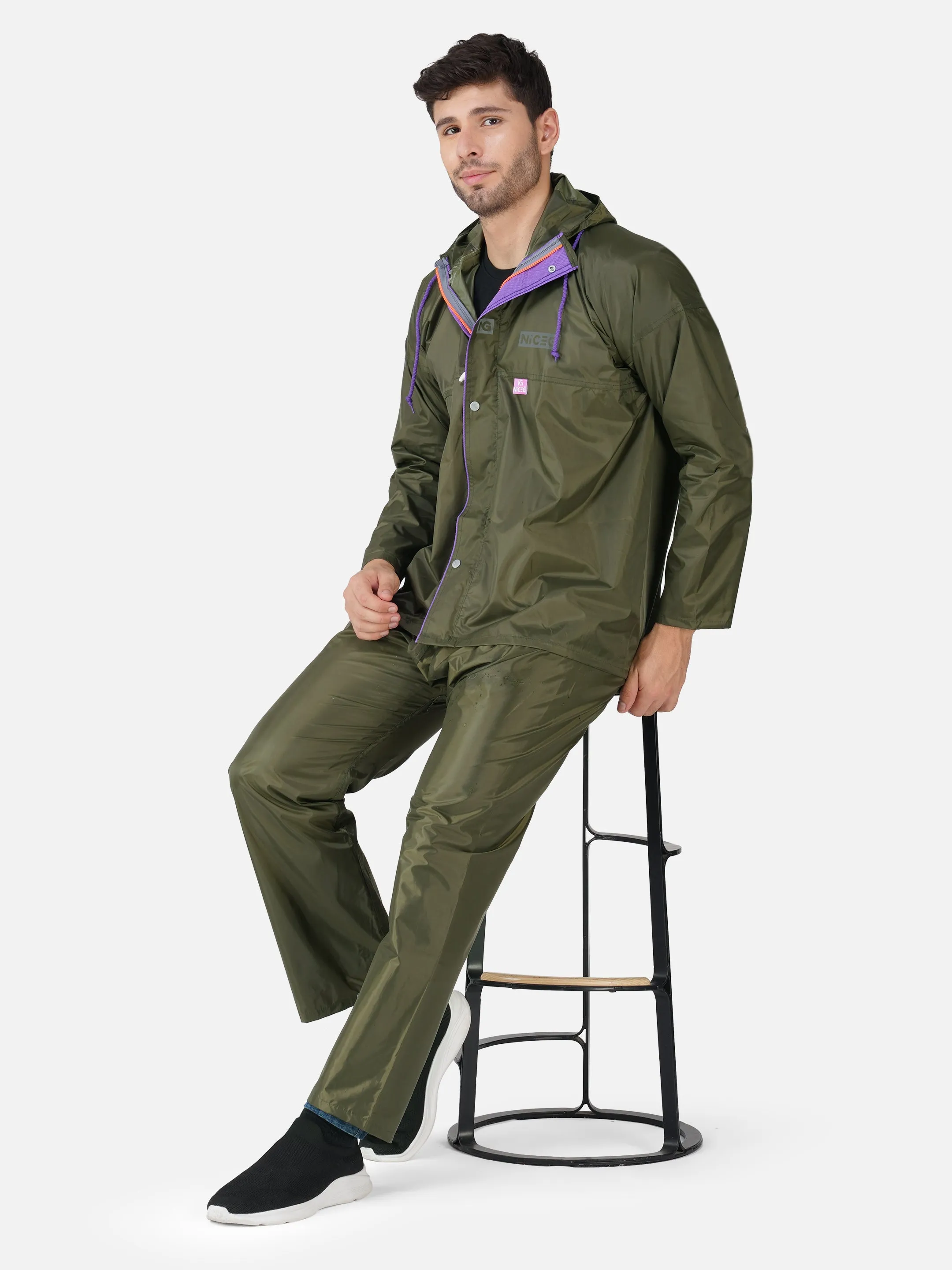 Premium Men's Raincoats with Pockets - NiceG