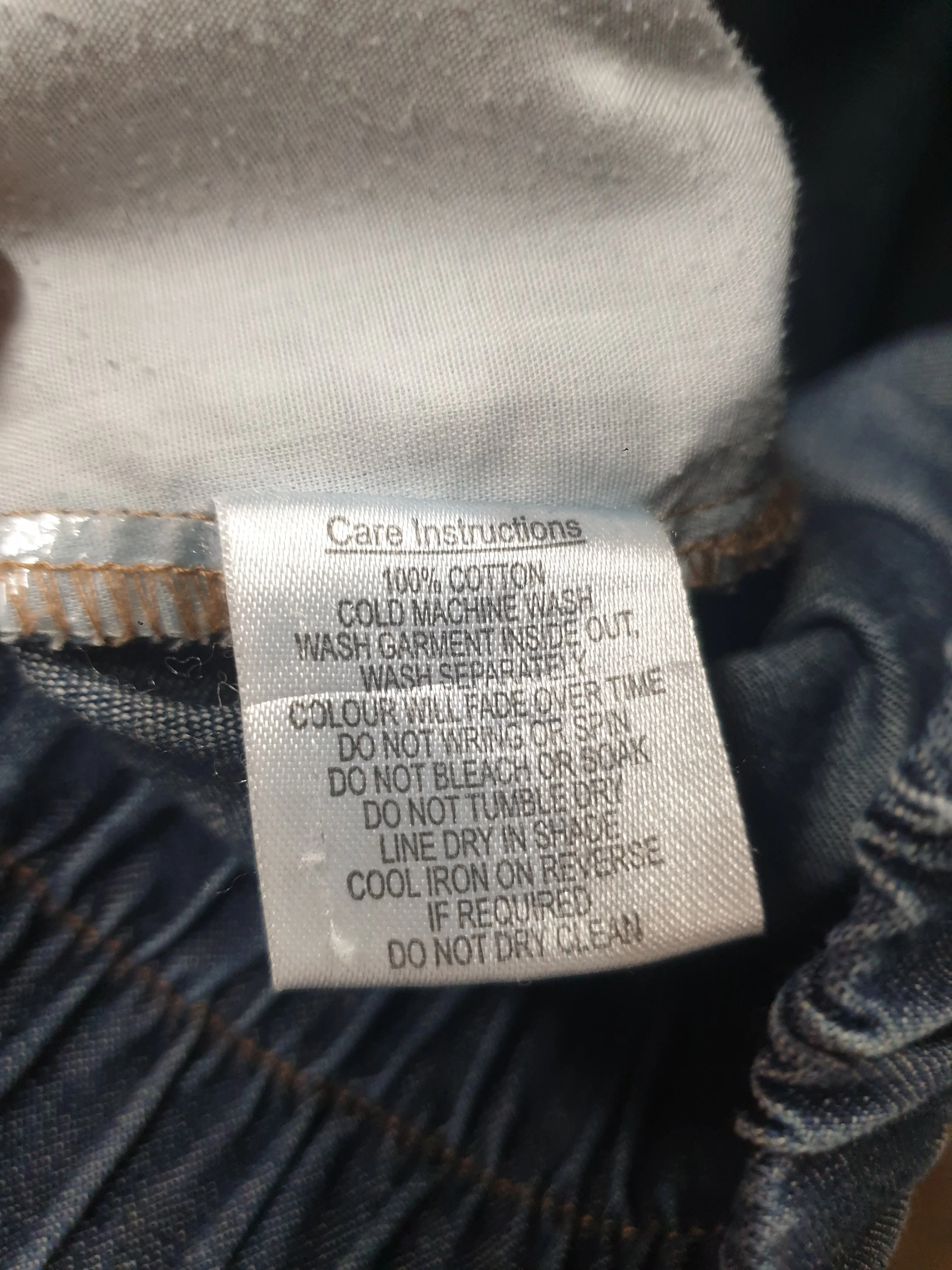 Princess Highway cropped mid-denim wide leg pants size 8