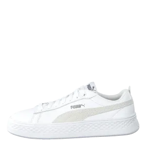 Puma Smash Platform L White