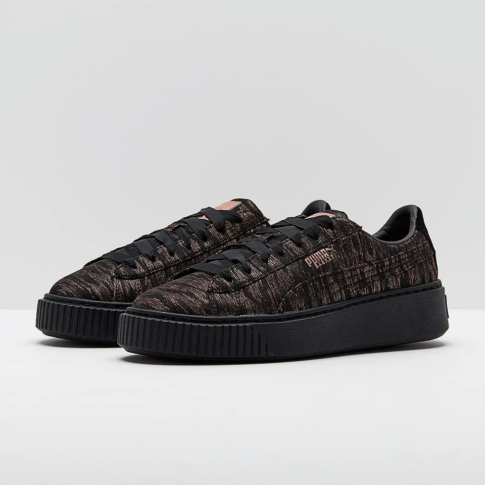 Puma Womens Basket Platform