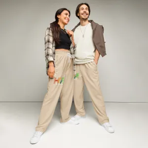 "Hope For Tomorrow" Recycled Wide-leg joggers