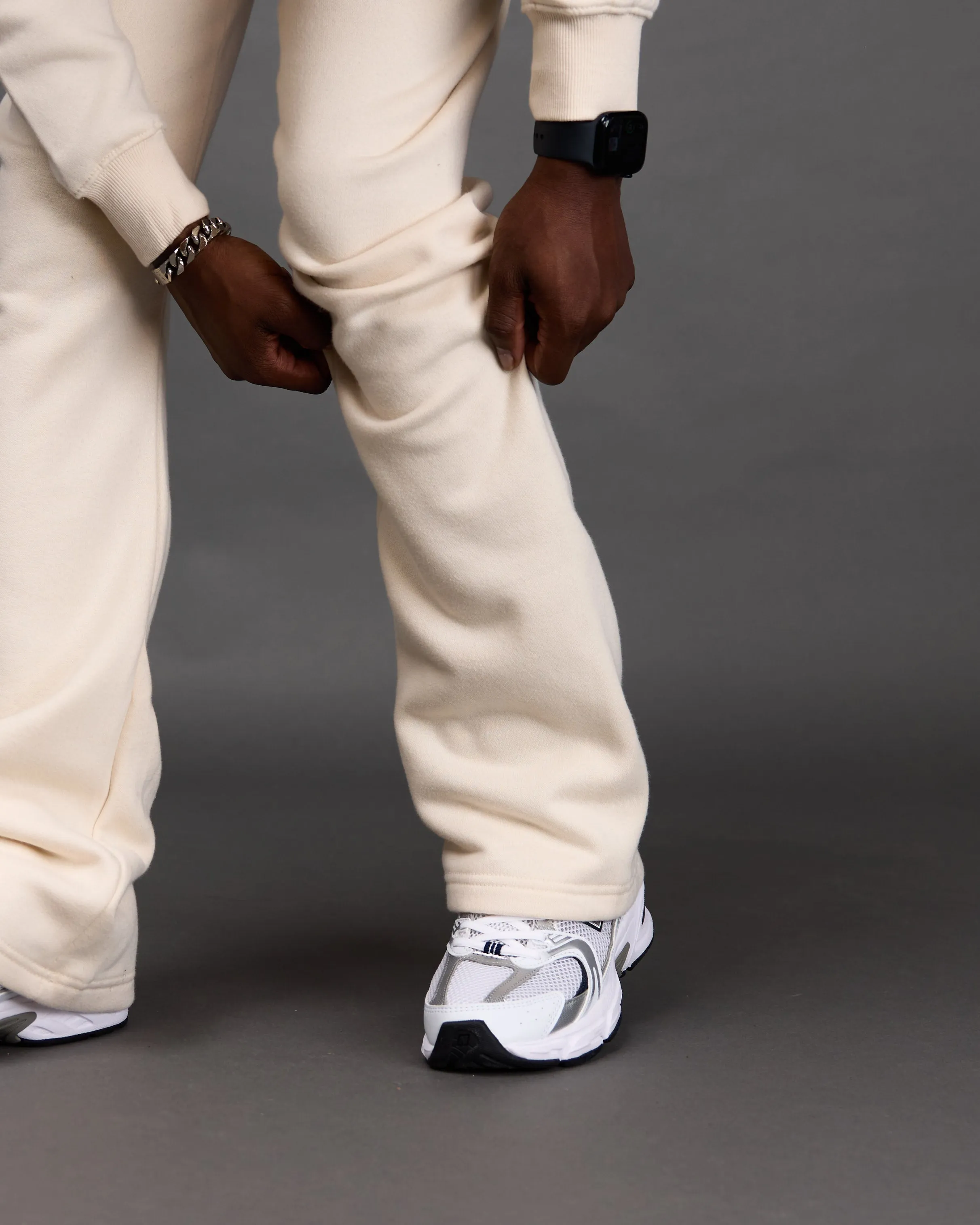 "Member" Flare Stacked Set (Cream)