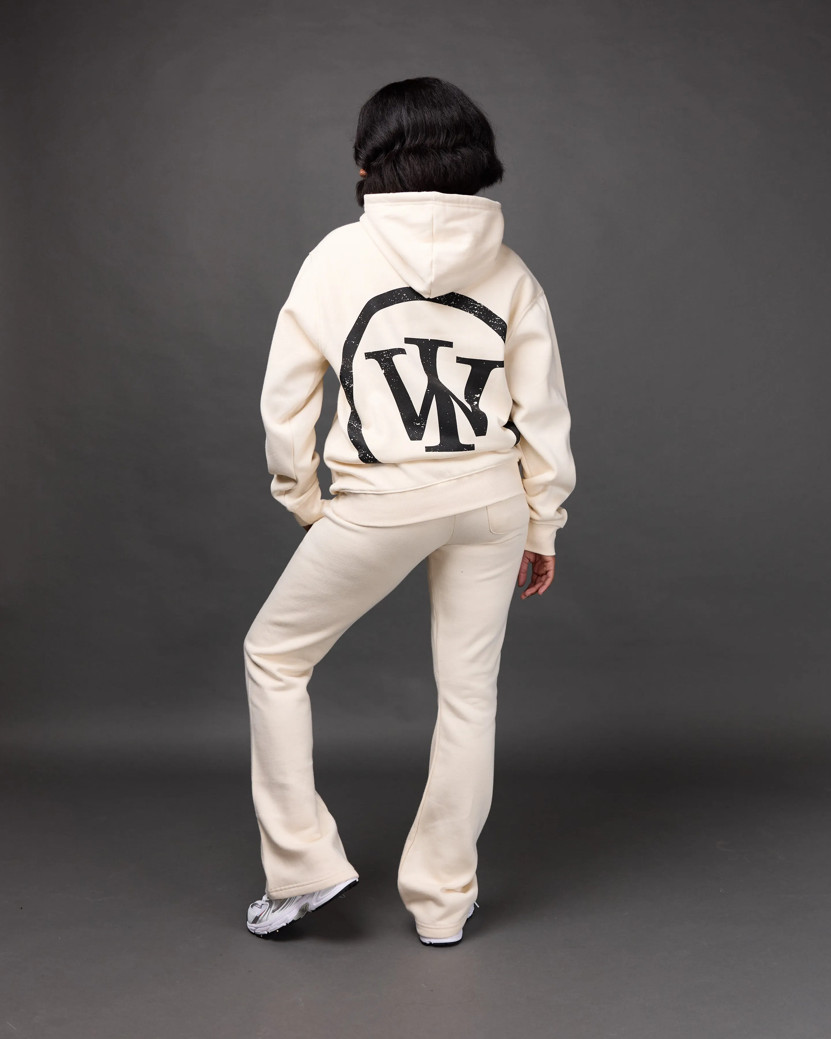 "Member" Flare Stacked Set (Cream)