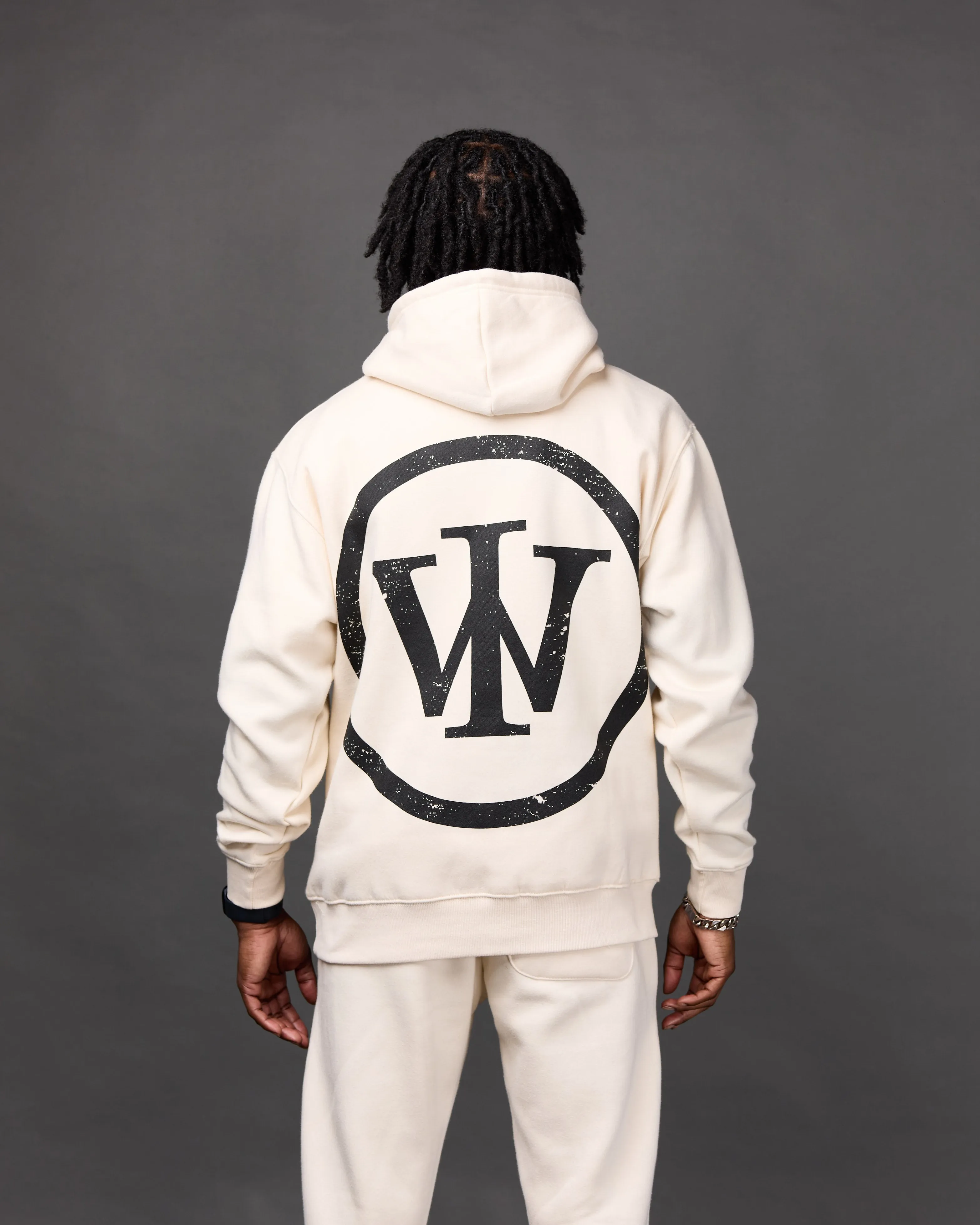 "Member" Flare Stacked Set (Cream)