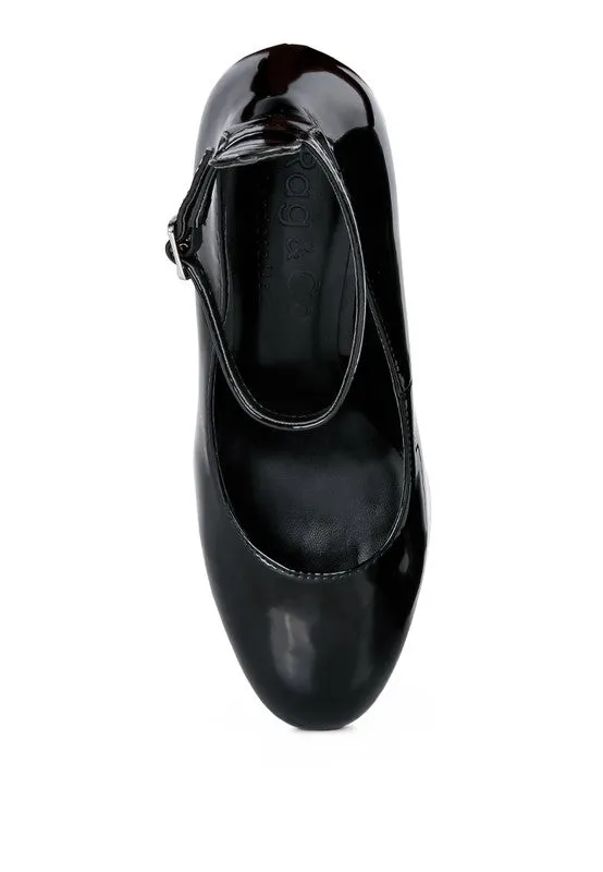 Rag & Co Babe Heaven Patent Pu Maryjane Platform Shoes
