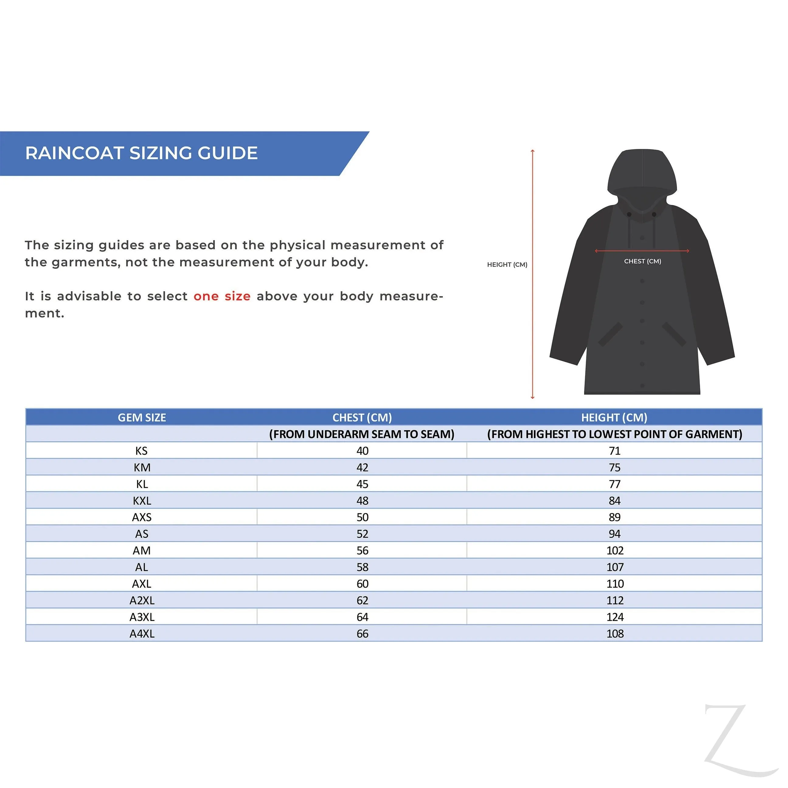 Raincoat Nylon - Black