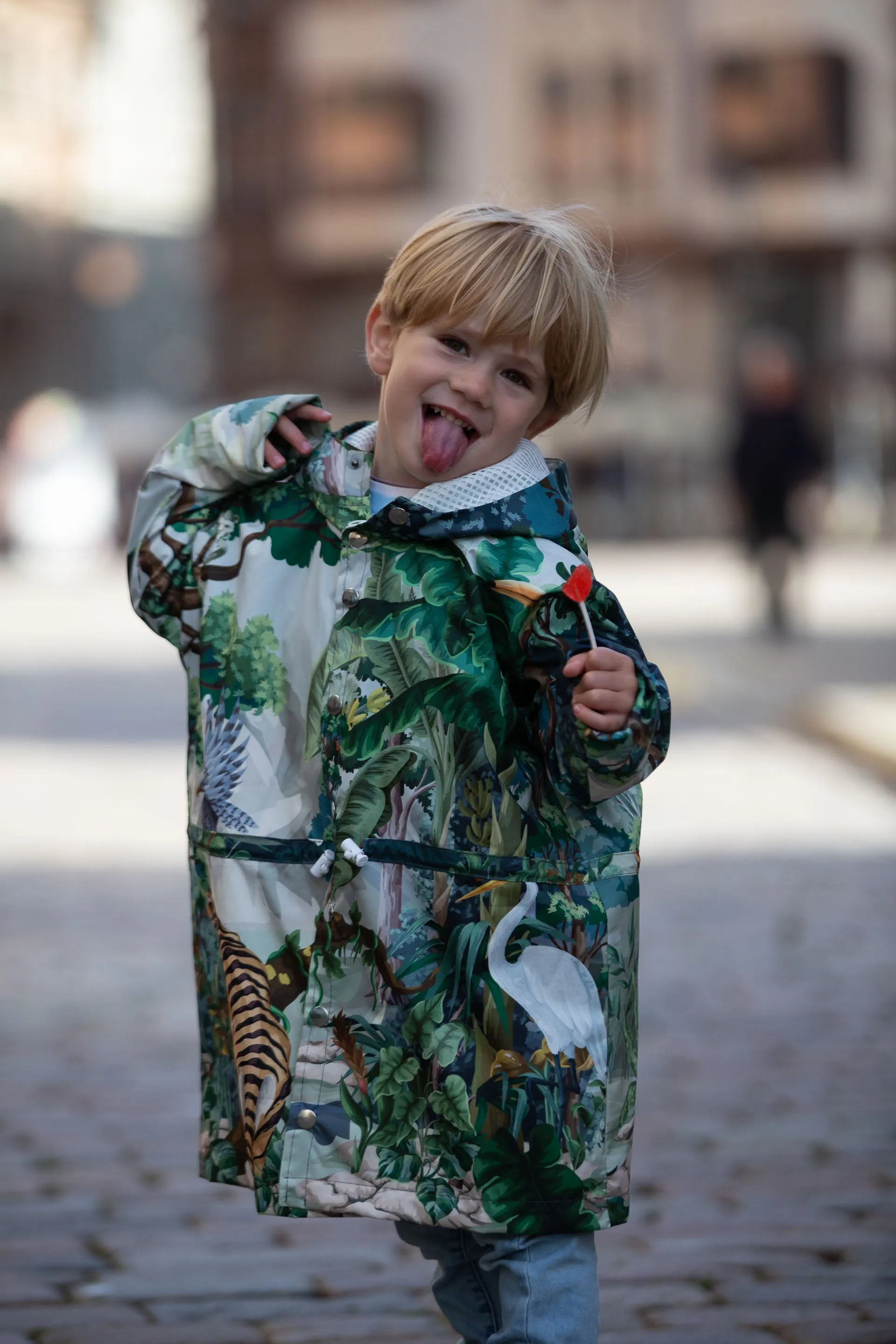 Rainforest Kids Poncho