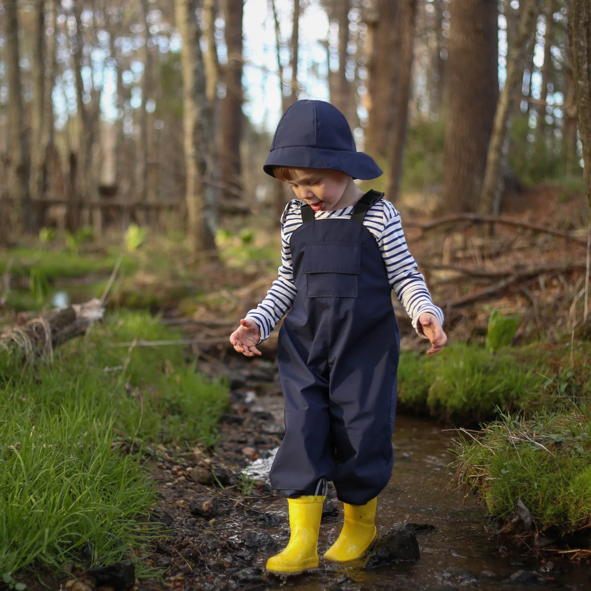 Rainhaven Overalls Sewing Pattern - Child ~ waterproof overalls