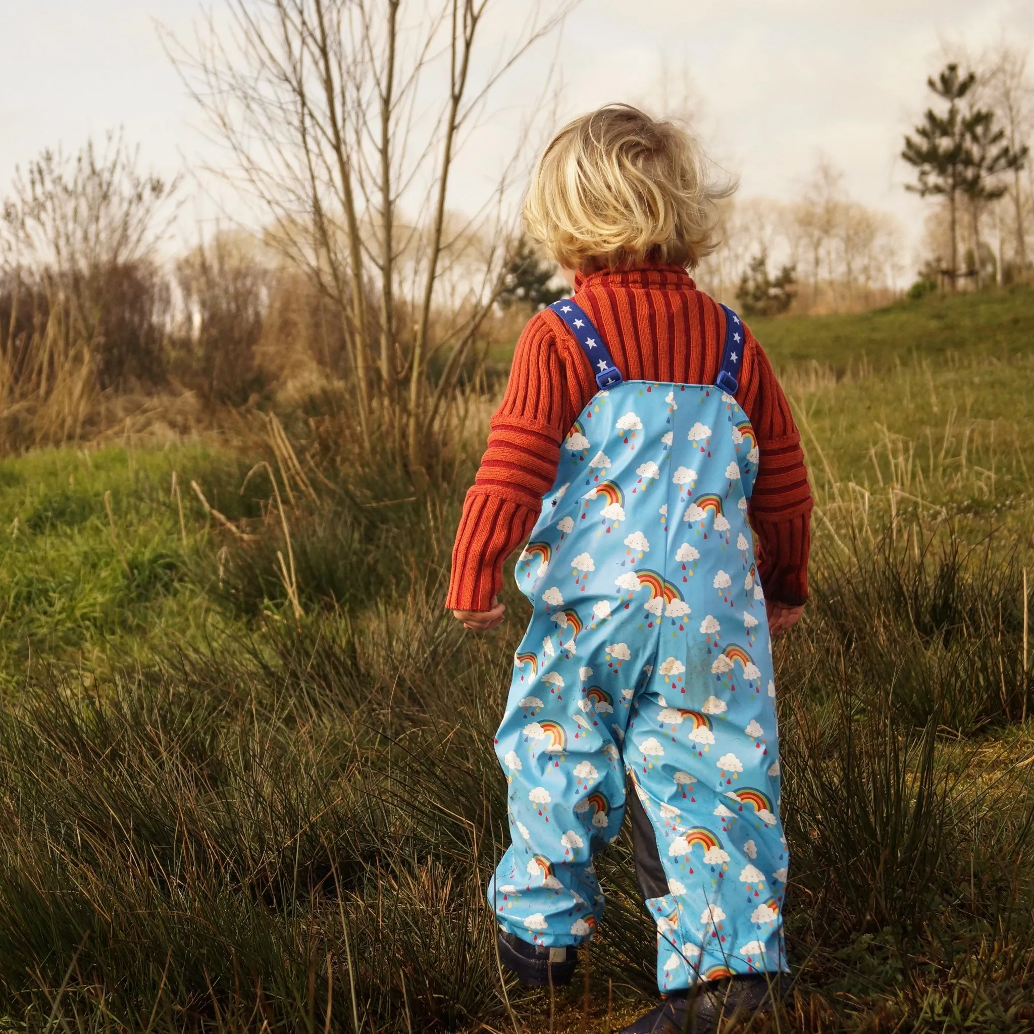 Rainhaven Overalls Sewing Pattern - Child ~ waterproof overalls