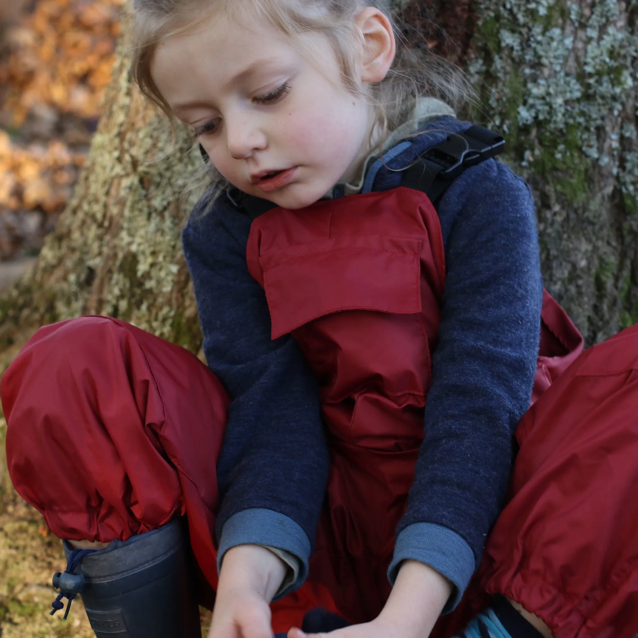 Rainhaven Overalls Sewing Pattern - Child ~ waterproof overalls