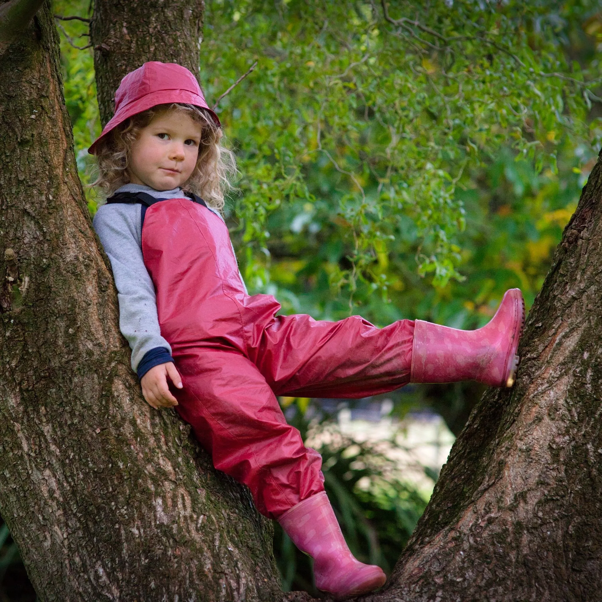 Rainhaven Overalls Sewing Pattern - Child ~ waterproof overalls