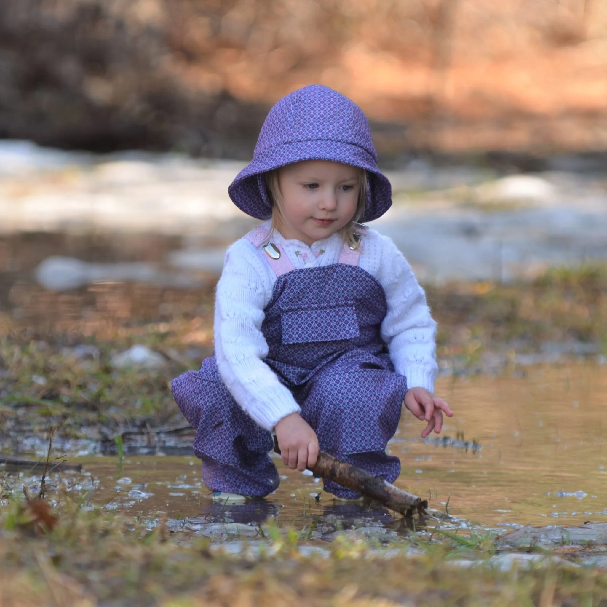 Rainhaven Overalls Sewing Pattern - Child ~ waterproof overalls